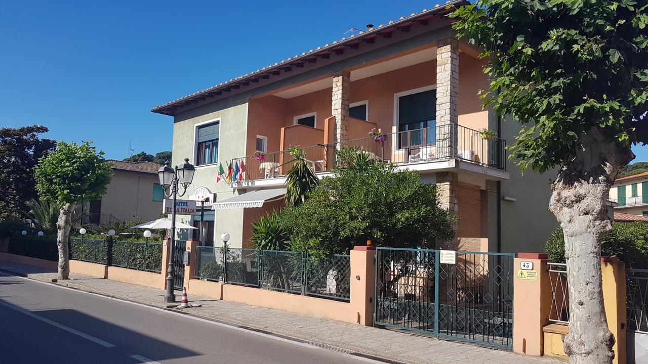 Hotel Villa Italia Porto Azzurro Exterior foto